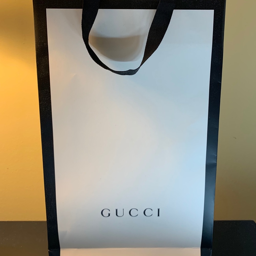 Gucci Paper Bag Authentic Gucci Accessories